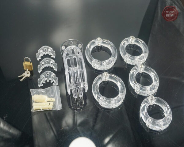 Cage de chasteté plastique ergonomique