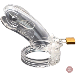 Cage de chasteté en plastique The Fish L