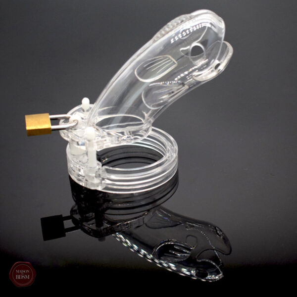 Cage de chasteté en plastique durable et confortable
