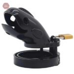 Cage de chasteté en plastique The Fish Noir