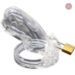Cage de chasteté en plastique transparente The Fish