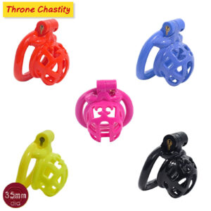 Cage de chasteté trône en résine