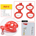Accessoire de chasteté en résine durable