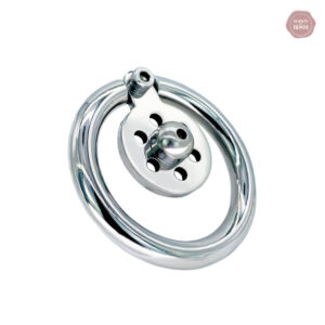 Cage de chasteté en acier inoxydable avec ceinture