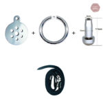 Cage de chasteté discrète et plate pour adultes