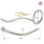 Accessoire de chasteté pour le contrôle et la sécurité masculine