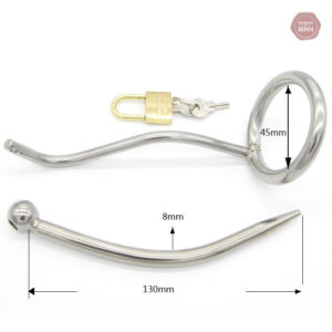 Accessoire de chasteté pour le contrôle et la sécurité masculine