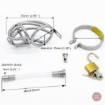 Accessoire de chasteté urètre pour une expérience intense