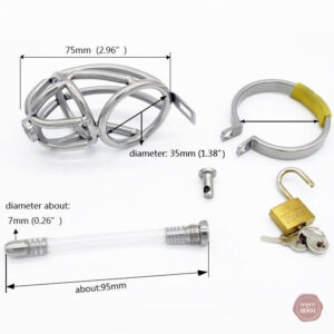 Accessoire de chasteté urètre pour une expérience intense