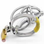 Cage de chasteté masculine - design ergonomique et restrictif