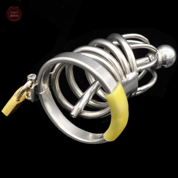 Accessoire de chasteté urètre en métal, taille Jail L