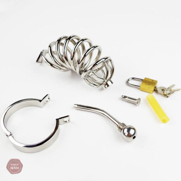 Accessoire de chasteté en métal pour une expérience unique