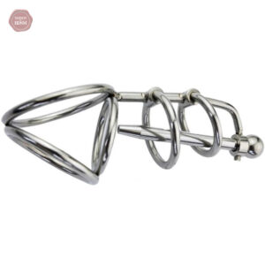 Cage de chasteté urètre en métal - La Loge