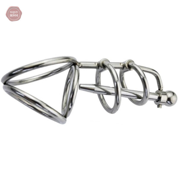 cage-de-chastete-uretre-metal-la-loge-1 Cage de chasteté urètre en métal - La Loge