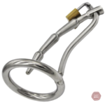 Cage de chasteté urètre en métal - Tube de l'enfer