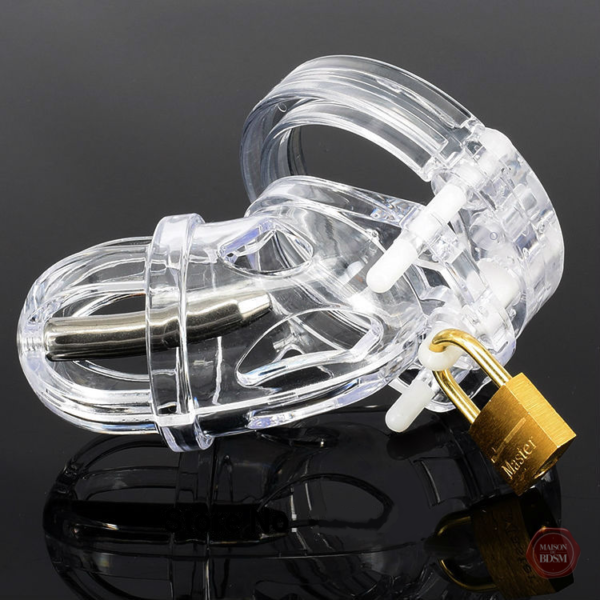 Cage de chasteté ergonomique pour un confort optimal
