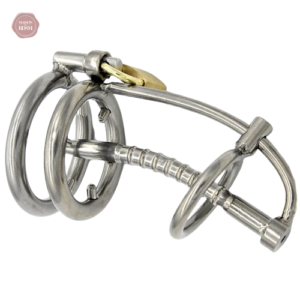 Cage de chasteté urètre avec pointes - La Case