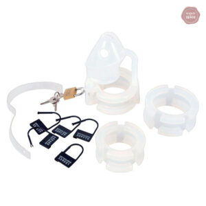Accessoire de chasteté pour voyages, léger et discret