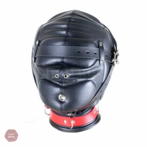 Cagoule bdsm pour privation sensorielle