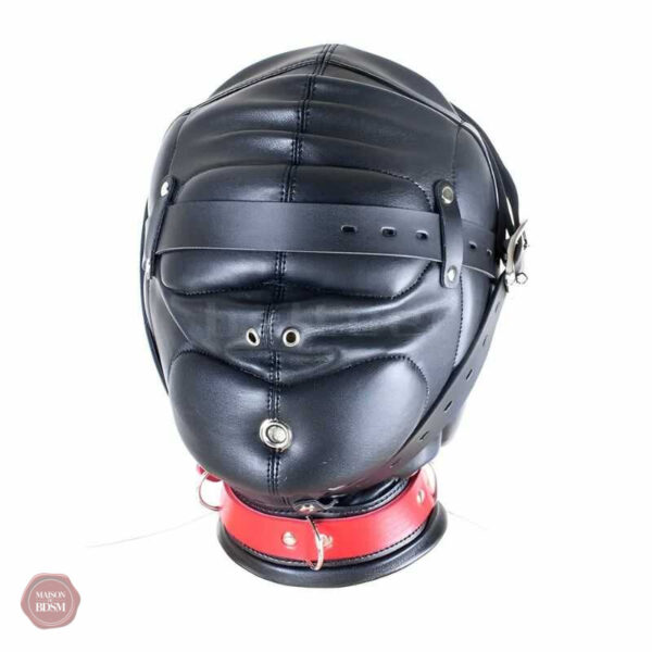 Cagoule bdsm pour privation sensorielle