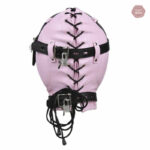Masque rose pour la pratique BDSM et l'éveil des sens