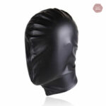 Cagoule BDSM Zip en matériau souple et respirant