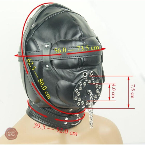 Cagoule ajustable pour un maintien sécurisé et confortable