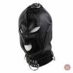 Cagoule BDSM pour une expérience de jeu intense