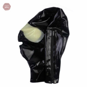 Cagoule design sobre, idéale pour le jeu BDSM