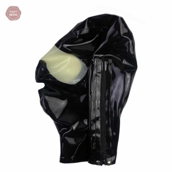 Cagoule design sobre, idéale pour le jeu BDSM