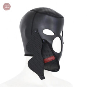 Cagoule de bondage isolante pour une expérience immersive