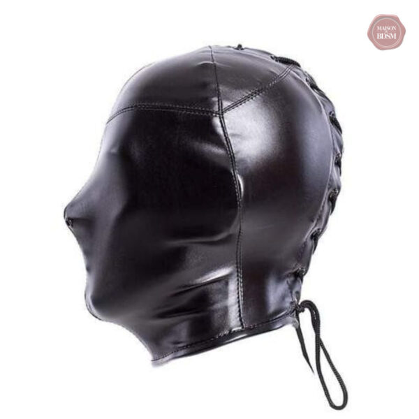 Accessoire BDSM Cagoule Sm pour jeux de rôle
