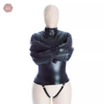 Camisole de force BDSM complète en matériau résistant