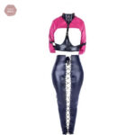 Camisole noire pour esthétique BDSM élégante