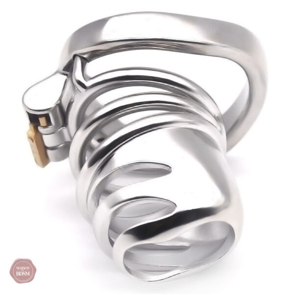 Accessoire en acier pour chasteté, taille 6,1 cm