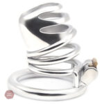 Cage CC01, sécurité et confort en acier pour chasteté