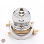 Cage de chasteté en forme de poisson pour bondage