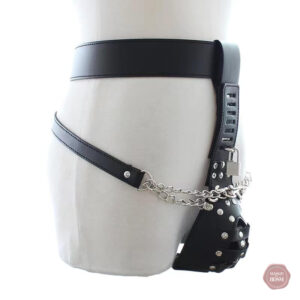 Ceinture de chasteté en cuir PU