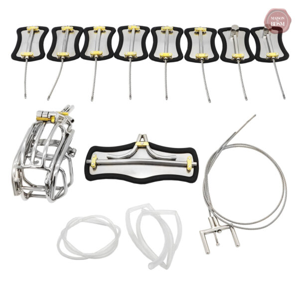 ceinture-de-chastete-en-acier-inoxydable-cage-a-clip-1 Ceinture chasteté acier inoxydable avec cage à clip