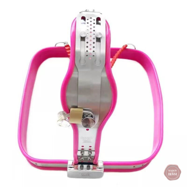 Ceinture de chasteté féminine en acier inoxydable