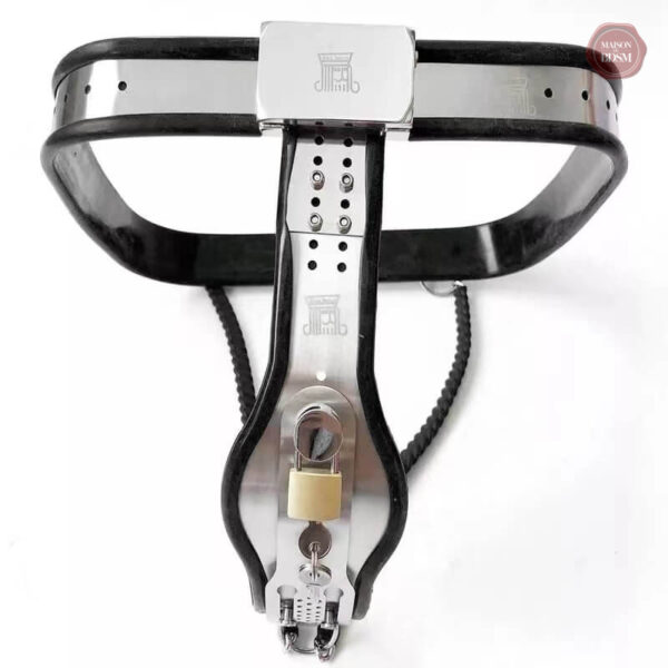 Ceinture de chasteté en acier pour un style affirmé