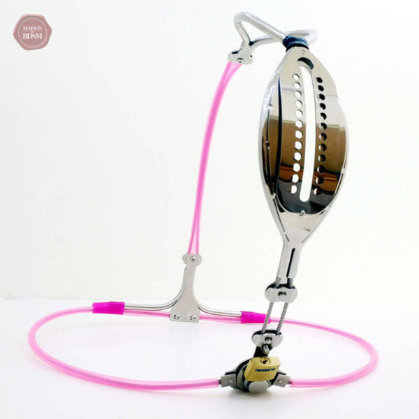 Outil de chasteté pour femme, entièrement ajustable