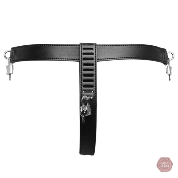 Ceinture de chasteté homme, ajustable jusqu'à 101.6 cm