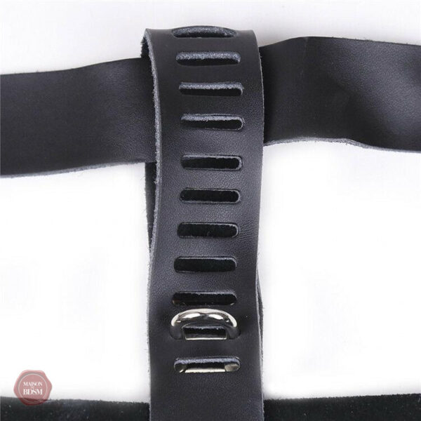 Chasteté masculine, ceinture Black Hole en taille 94 cm
