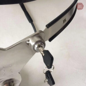 Ceinture de chasteté pour homme, taille réglable