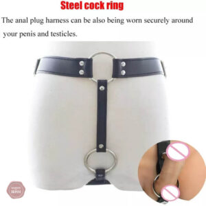 Ceinture de chasteté ajustable pour domination