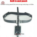 Ceinture de chasteté en cuir pour jeux de rôle