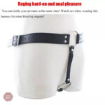 Accessoire de soumission masculine en cuir