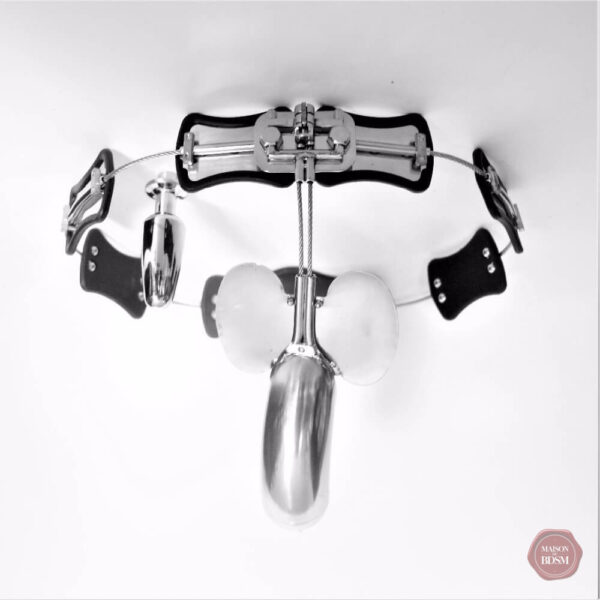 Accessoire de chasteté pour homme, design ajustable