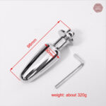 Accessoire de chasteté en acier inoxydable